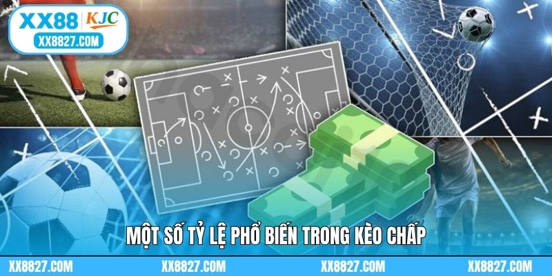 Một số tỷ lệ phổ biến trong kèo chấp