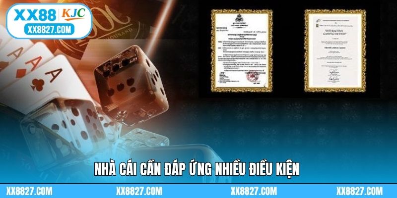 Giấy Phép Hoạt Động XX88 - Tổng Hợp Giấy Phép Đang Sở Hữu 3 Nhà cái cần đáp ứng nhiều điều kiện