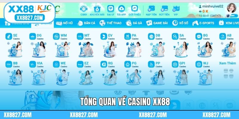 Tổng quan về casino XX88